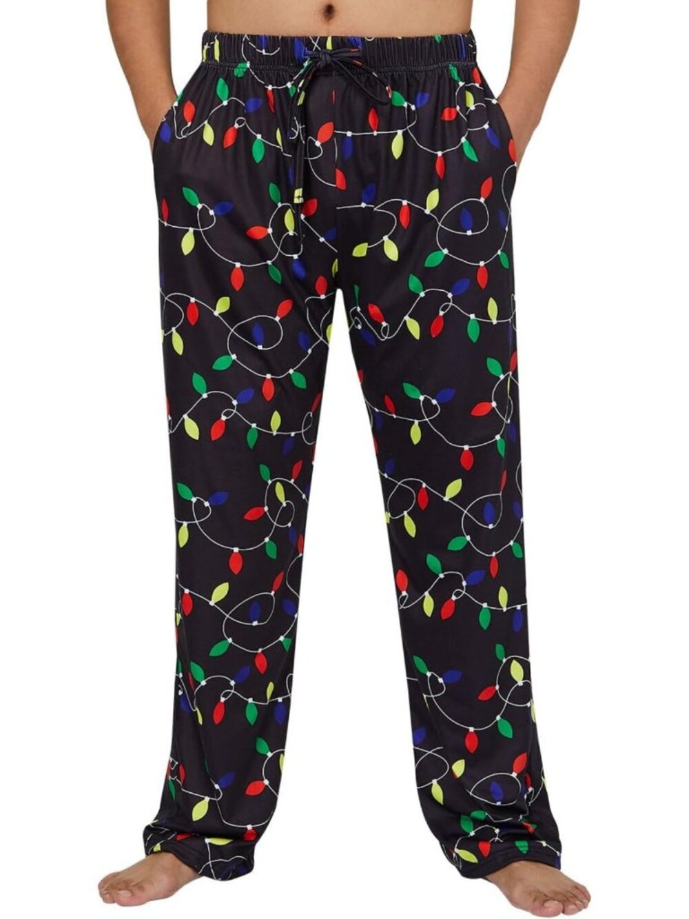 Cozy Men's Christmas Pajama Joggers | Loose Lounge Sleepwear Pants